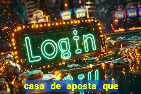 casa de aposta que paga antecipado